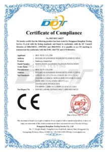 Certyfikat CE for Stationary Transmitter